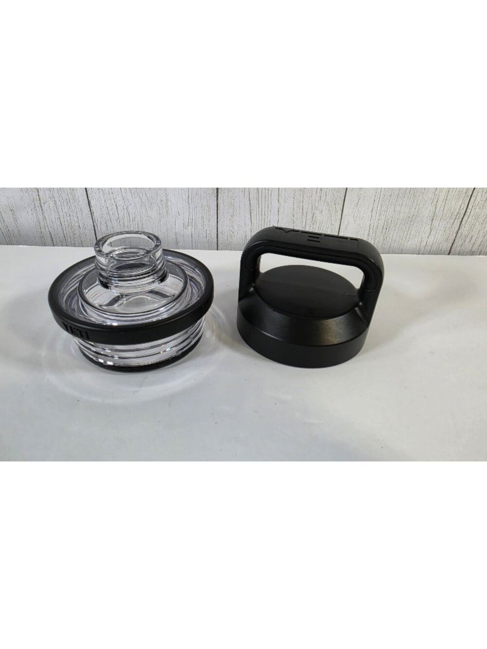 YETI RAMBLER BOTTLE CHUG CAP REPLACEMENT LID BLACK FITS 18 26 36 46 64 OZ WATER
